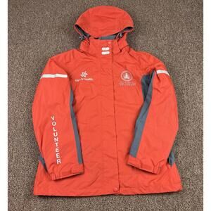 NFL Superbowl 50 Volunteer Jacket Full Front Zipper Removable Hood Sz Medium